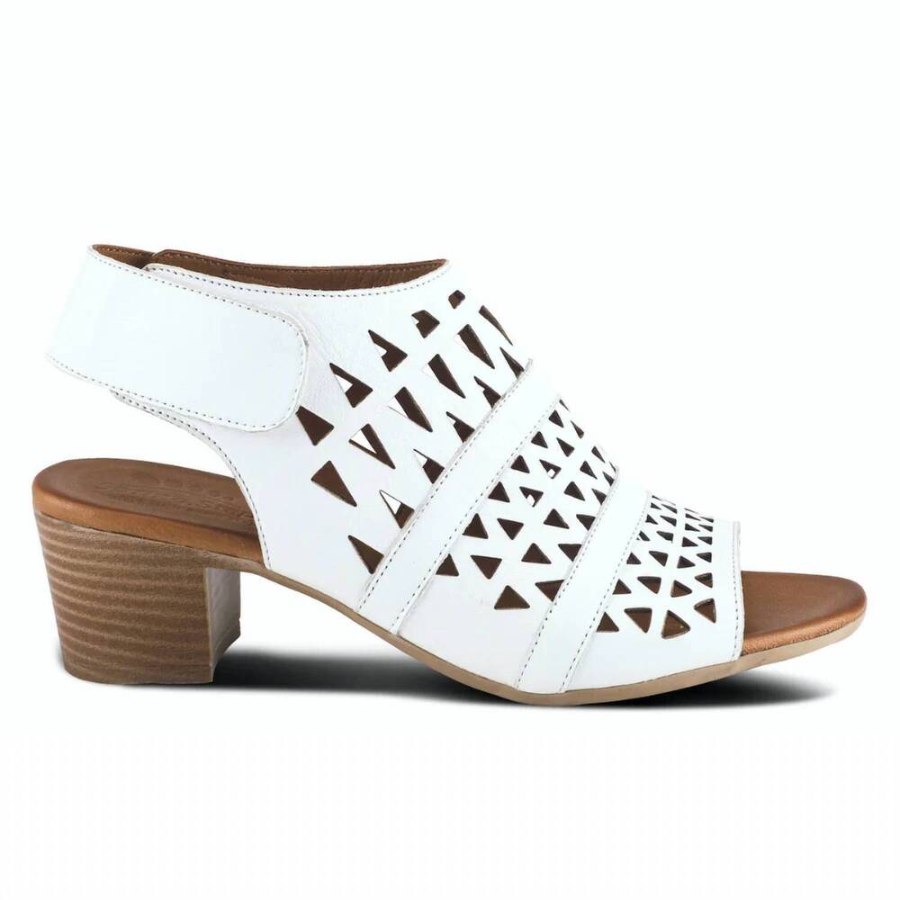 NEW SPRING STEP SHOES women's dorotha sandal in white